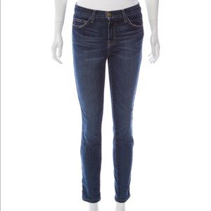 Current/Elliot Mid Rise Skinny Jeans